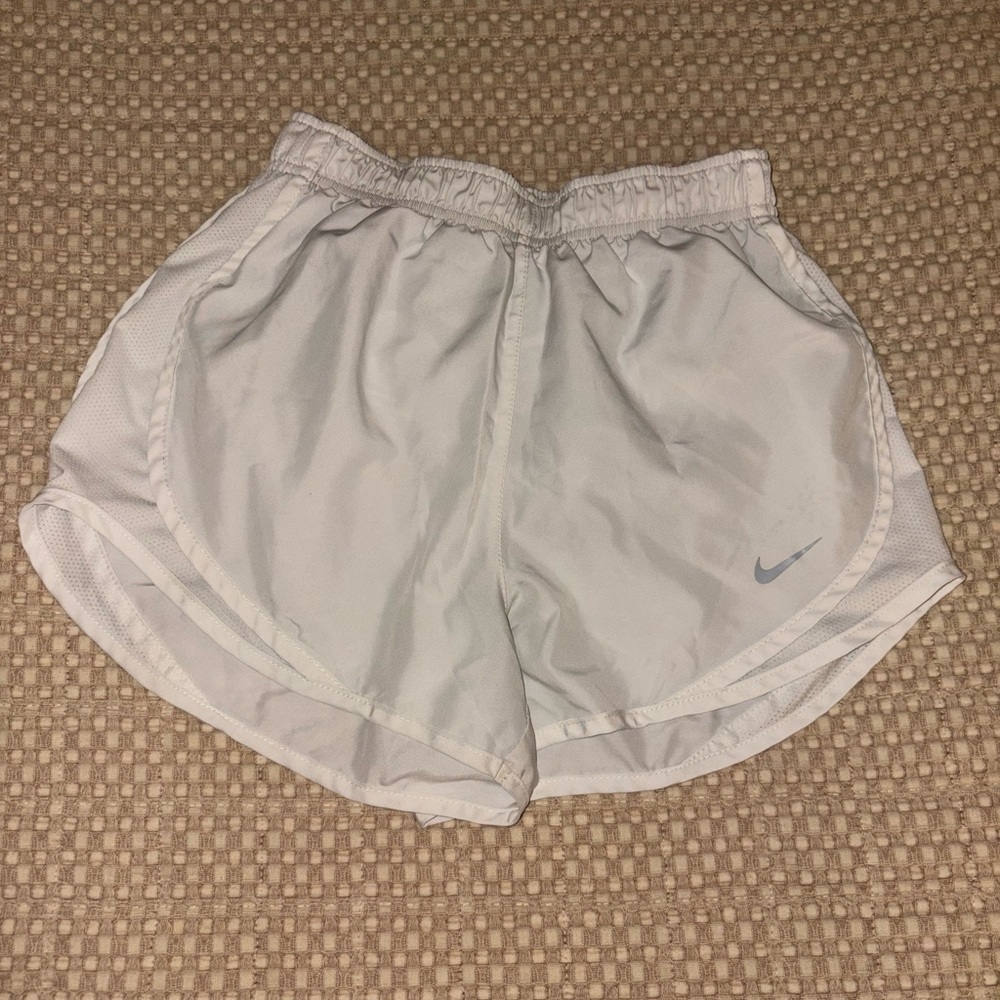 Nike Women's Light Gray Athletic Shorts
